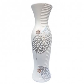 Vaza ceramica cu frunze mari (60 cm)