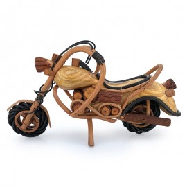 Motocicleta lemn (29 cm)