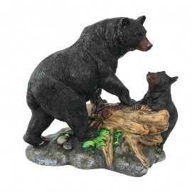 Statueta - urs cu pui